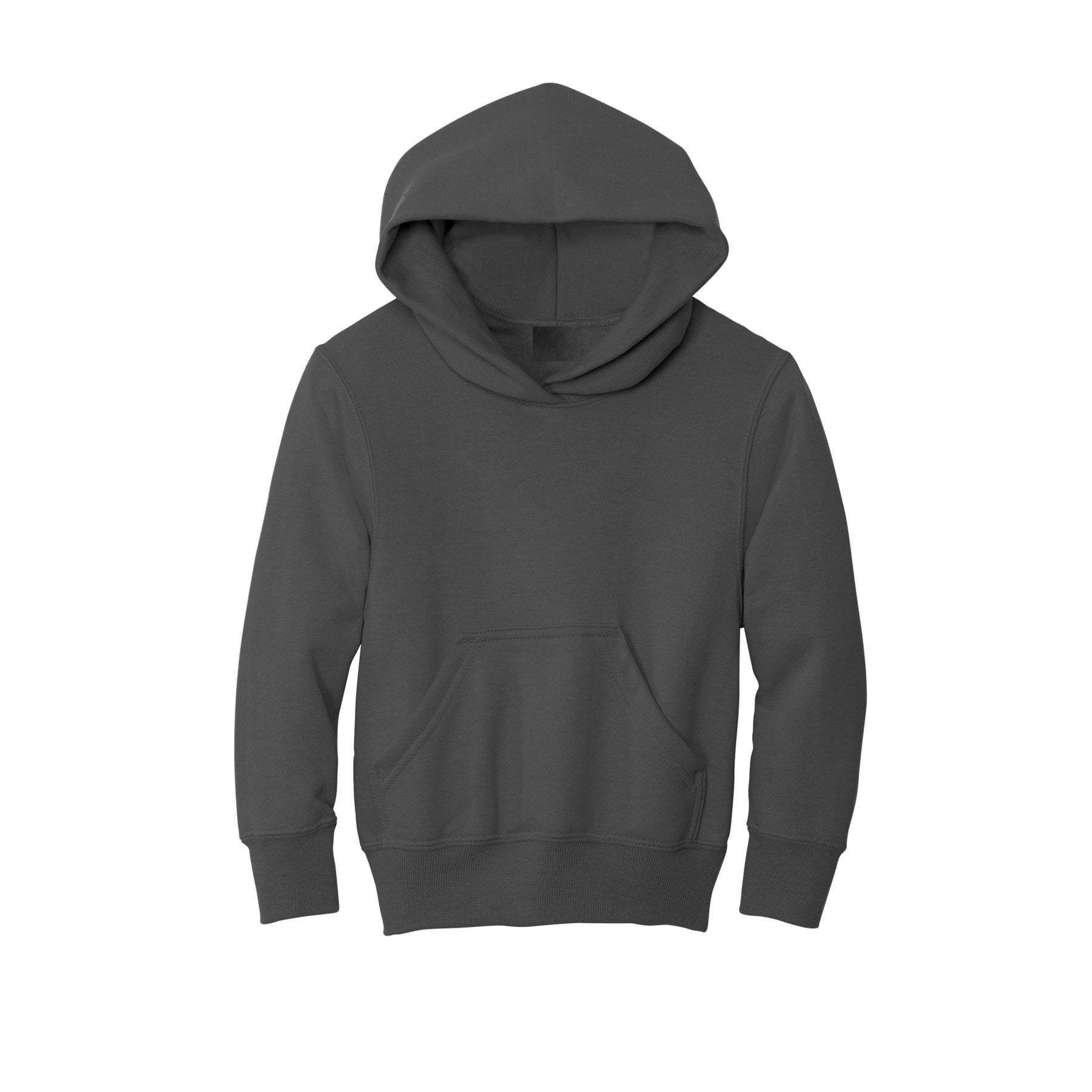 Wholesale Fleece Pullover Hooded Sweatshirt in Charcoal