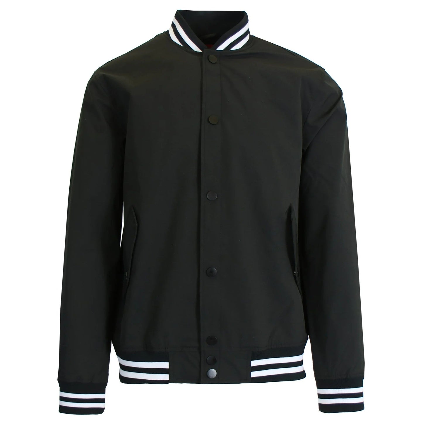 12 Pack Men's Heavyweight Varsity Jacket Black