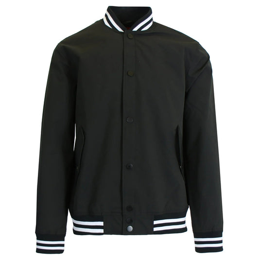 12 Pack Men's Heavyweight Varsity Jacket Black