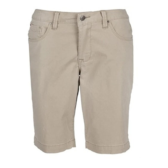 Wholesale Girl's School Uniform Bermuda Length Shorts in Khaki