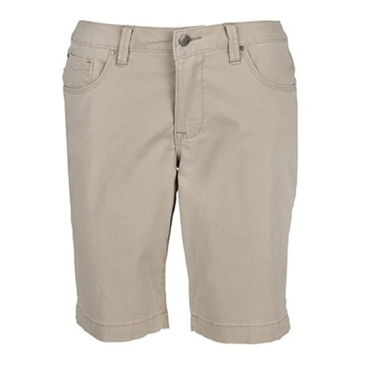 Wholesale Girl's School Uniform Bermuda Length Shorts in Khaki