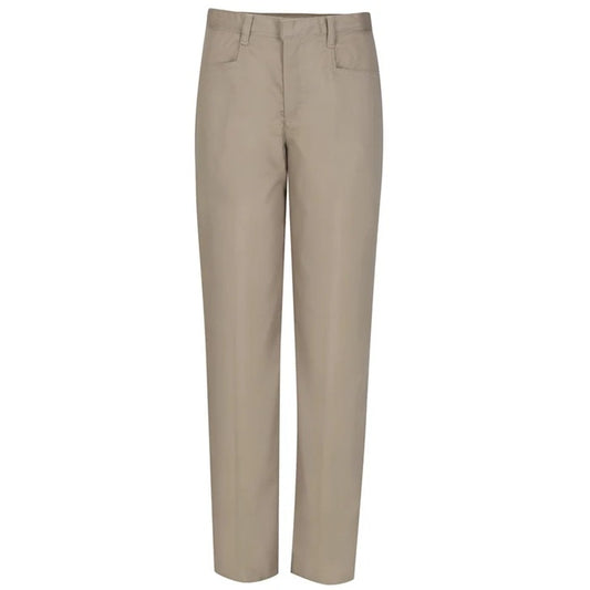 Wholesale Girl's School Uniform Stretch Pencil Skinny Pants in Khaki