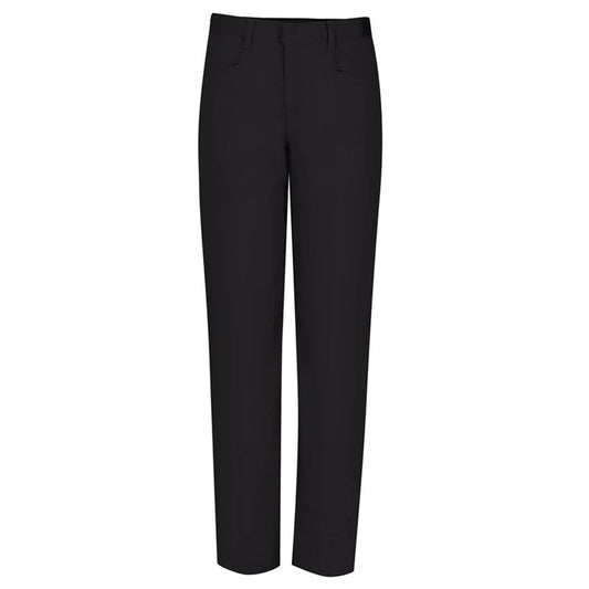 Wholesale Junior Girl's Stretch Pencil Skinny School Uniform Pants in Black