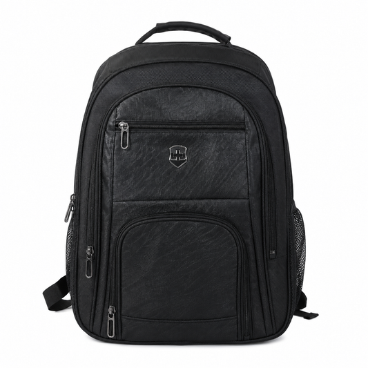 24 Pack - Wholesale 18-Inch Premium Laptop Backpack in Black