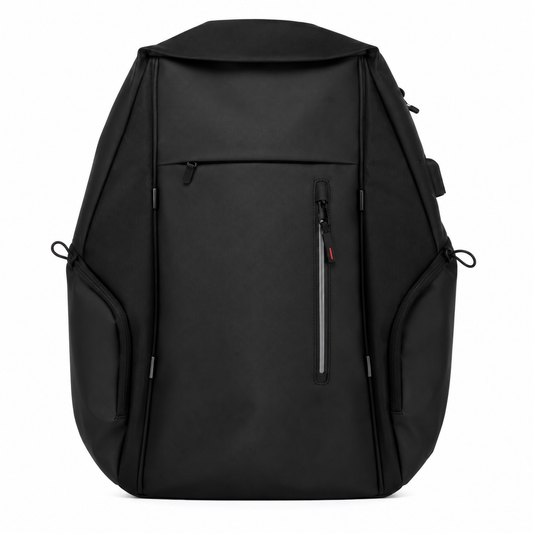 24 Pack - Wholesale 17" Tech Laptop Backpack with USB Port in Black