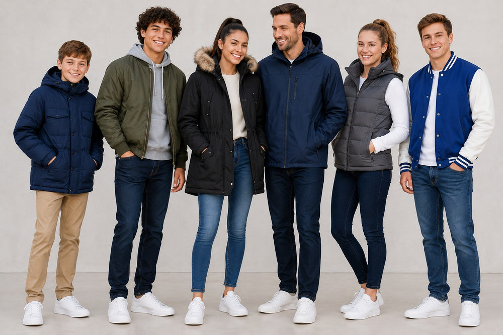 Wholesale bulk mens jackets