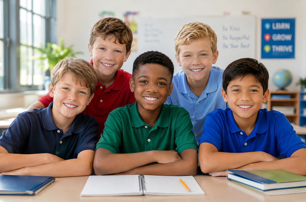 Wholesale boys school uniforms