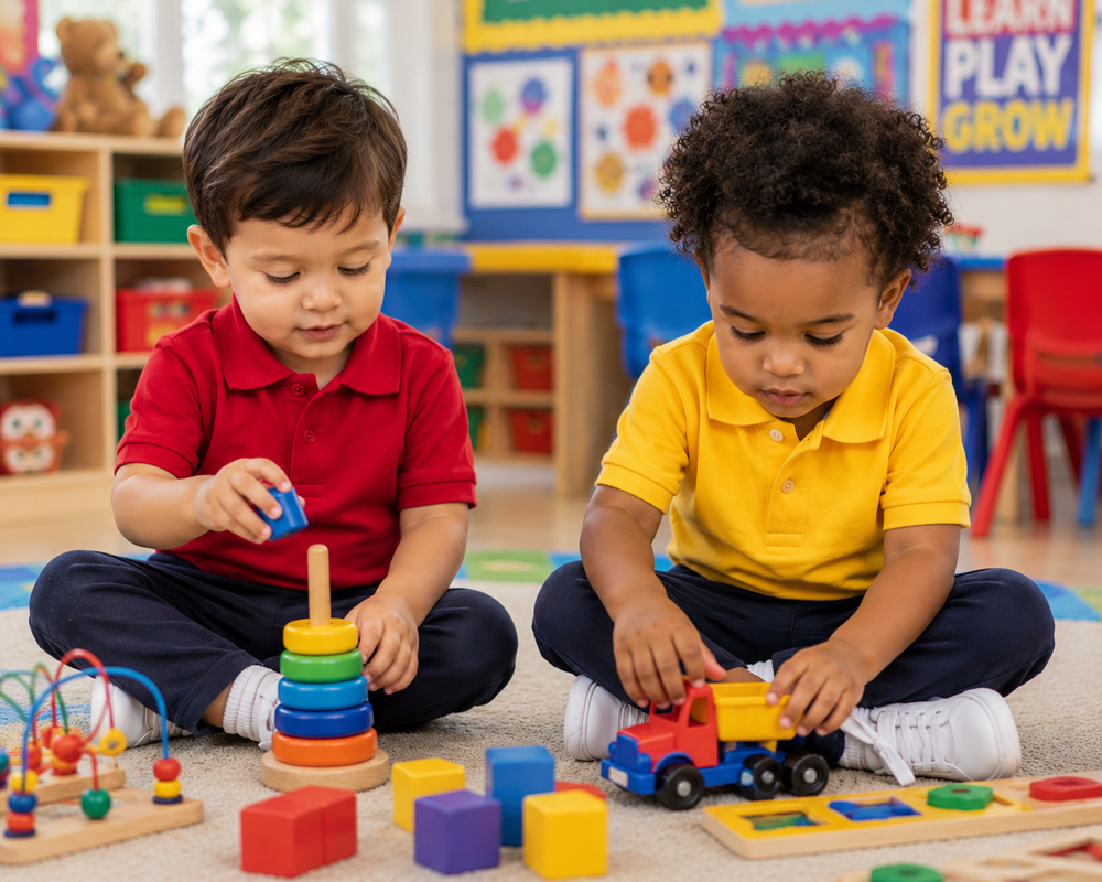 Retail toddler polo shirts