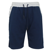 wholesale mens terry shorts navy grey