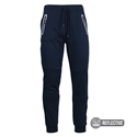 wholesale mens fleece sweatpants reflective pockets navy
