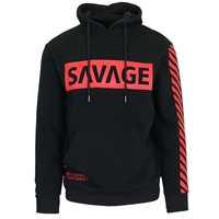 wholesale mens savage hoodie black