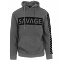 wholesale mens savage hoodie charcoal