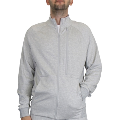 wholesale mens track jacket grey