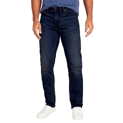 wholesale mens slim fit jeans dark blue