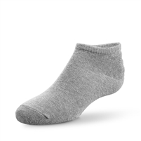 Wholesale Ankle Socks in Grey - 2 Pack
