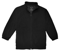 wholesale youth polar fleece jacket black