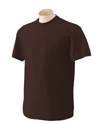 Wholesale Boys Crew Neck T-Shirt in Brown