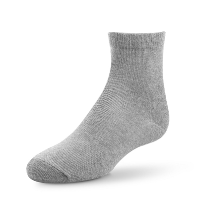 Wholesale Crew Socks in Grey