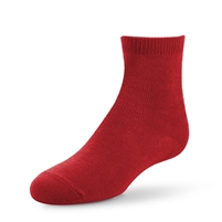 Wholesale Crew Socks in Red