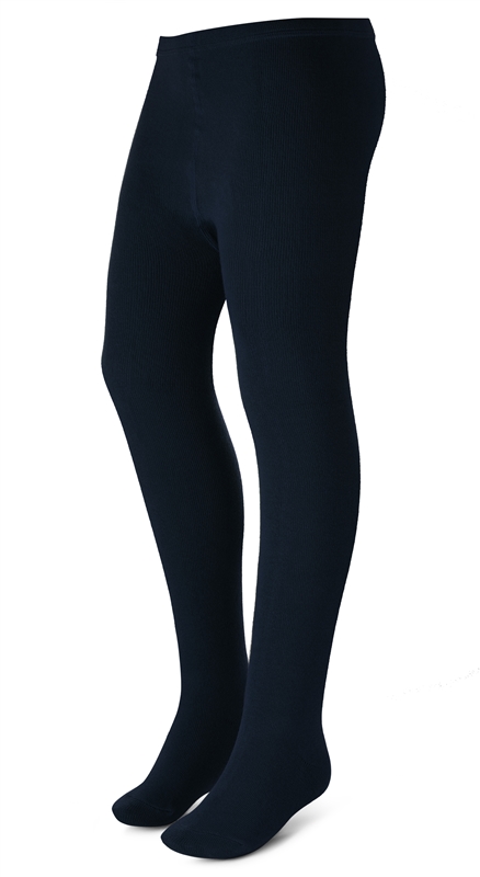 Wholesale Girls Cotton Tights in Navy. Flat Style. Great for School  Uniforms.