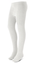 Wholesale Girls Flat Cotton Tights in White