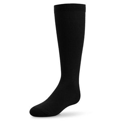 Wholesale Girls Knee High Socks in Black