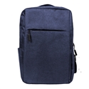 Wholesale Slim Backpack in Navy Blue - 24 Backpacks Per Case