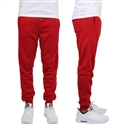 Wholesale Men's Fleece Jogger Sweatpants - Red