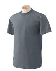 Wholesale Men's Crew Neck T-Shirt in Charcoal