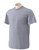 Wholesale Men's Crew Neck T-Shirt in Heather Grey