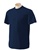 Wholesale Men's Crew Neck T-Shirt in Navy Blue