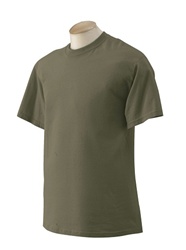 Wholesale Men's Crew Neck T-Shirt in Olive