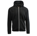 Wholesale Adult Full Zip Fleece-Lined Hoodie - Black
