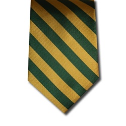 wholesale school uniform neck tie gold green