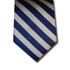 wholesale school uniform neck tie royal blue and white