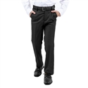 Wholesale Toddler Boys Uniform Dress Pants in Black with Belt - 24 Pants Per Case