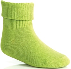 Wholesale Children's Triple Roll Socks in Pistachio Green, Uniform Socks in Pistachio Green