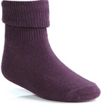 Wholesale Children's Triple Roll Socks in Purple  Uniform Socks in Purple