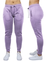 Wholesale Women's Fleece Jogger Sweatpants - Lavender