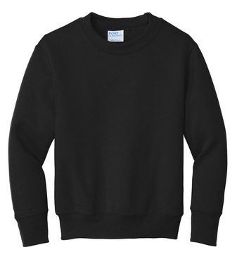 Wholesale Crewneck Sweatshirt in Black
