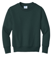 Wholesale Crewneck Sweatshirt in Dark Green
