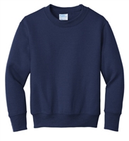 Wholesale Crewneck Sweatshirt in Navy