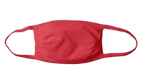 Wholesale Youth cloth face mask red