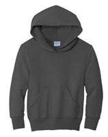 Wholesale Fleece Pullover Hooded Sweatshirt in Charcoal