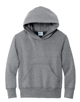 Wholesale Fleece Pullover Hooded Sweatshirt in Black