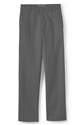 wholesale boys flat front school pants in Grey