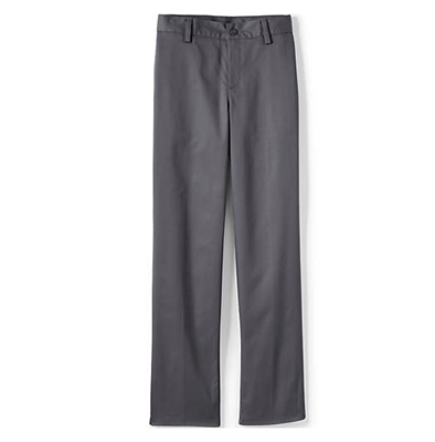 schoolwear wholesalers' boys flat front school pants in grey