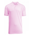 Wholesale Boys Short Sleeve School Uniform Polo Shirt Pink