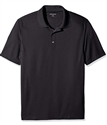 Wholesale Boys Dri Fit Performance Short Sleeve School Uniform Polo Shirt Black