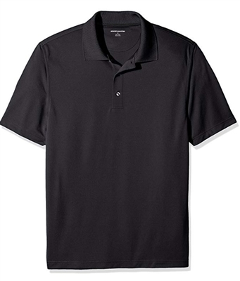 Wholesale Boys Dri Fit Performance Short Sleeve School Uniform Polo Shirt Black